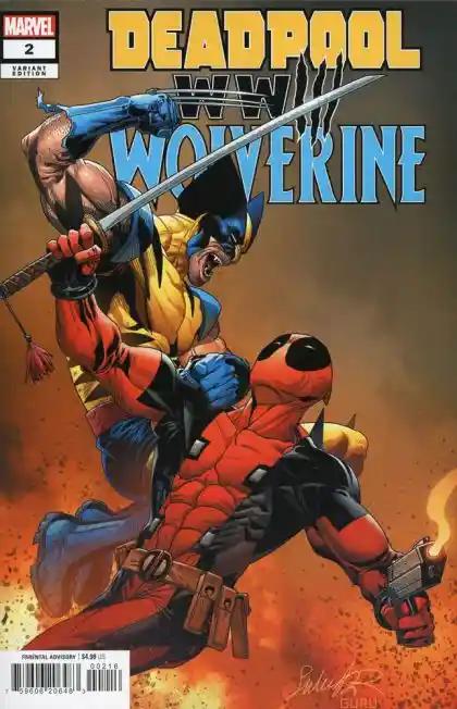 DEADPOOL WOLVERINE WWIII #2 | 1:25 RATIO INCENTIVE VAR |  MARVEL PRH | JUNE 2024