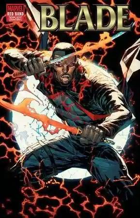 BLADE RED BAND #1 (OF 5) RED FOIL VAR [POLYBAGGED] (NET) | MARVEL PRH | OCTOBER 2024