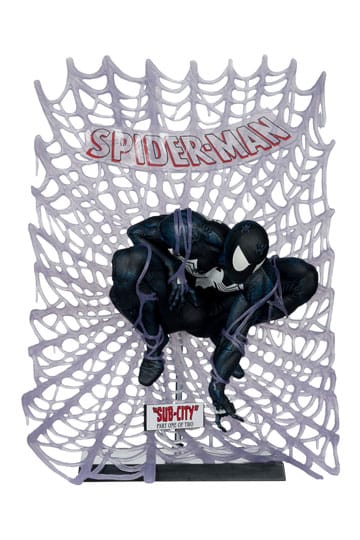 MARVEL COLLECTION PVC STATUE 1/6 SPIDER-MAN (SPIDER-MAN #1) – BLACK SUIT