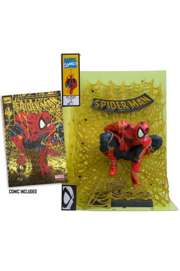 MARVEL COLLECTION PVC STATUE 1/6 SPIDER-MAN (SPIDER-MAN #1) – GOLD EDITION
