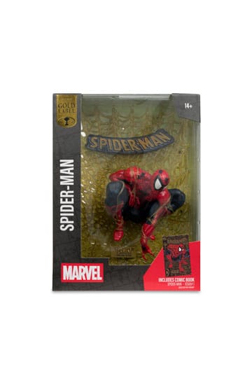 MARVEL COLLECTION PVC STATUE 1/6 SPIDER-MAN (SPIDER-MAN #1) – GOLD EDITION
