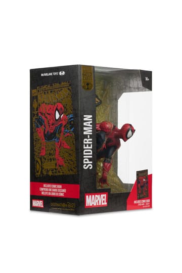 MARVEL COLLECTION PVC STATUE 1/6 SPIDER-MAN (SPIDER-MAN #1) – GOLD EDITION