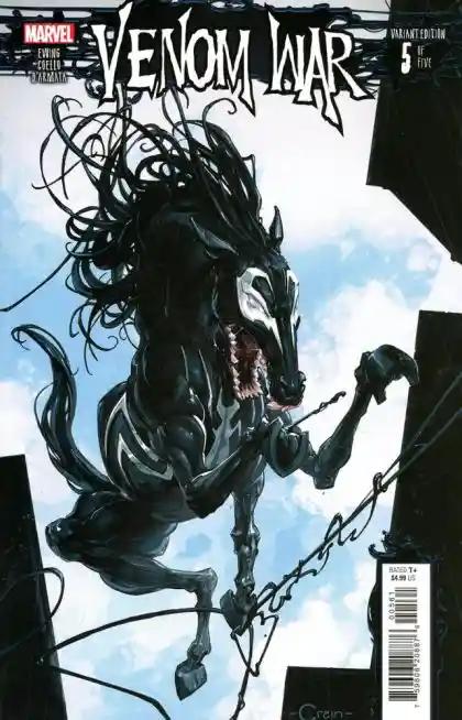 VENOM WAR #5 (OF 5) CLAYTON CRAIN VENOM HORSE VAR | MARVEL PRH | NOVEMBER 2024