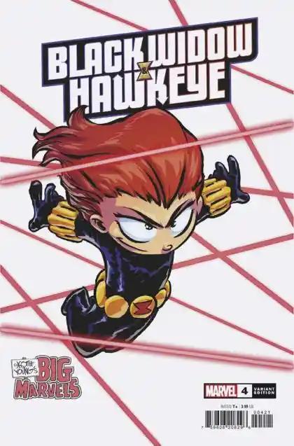 BLACK WIDOW AND HAWKEYE #4 SKOTTIE YOUNG BIG MARVEL VAR | MARVEL PRH | JUNE 2024