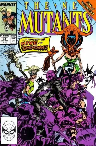 NEW MUTANTS, VOL. 1 #84 | MARVEL COMICS | 1989 | A