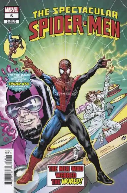 THE SPECTACULAR SPIDER-MEN #5 TBD ARTIST HOMAGE VAR | MARVEL PRH | JULY 2024