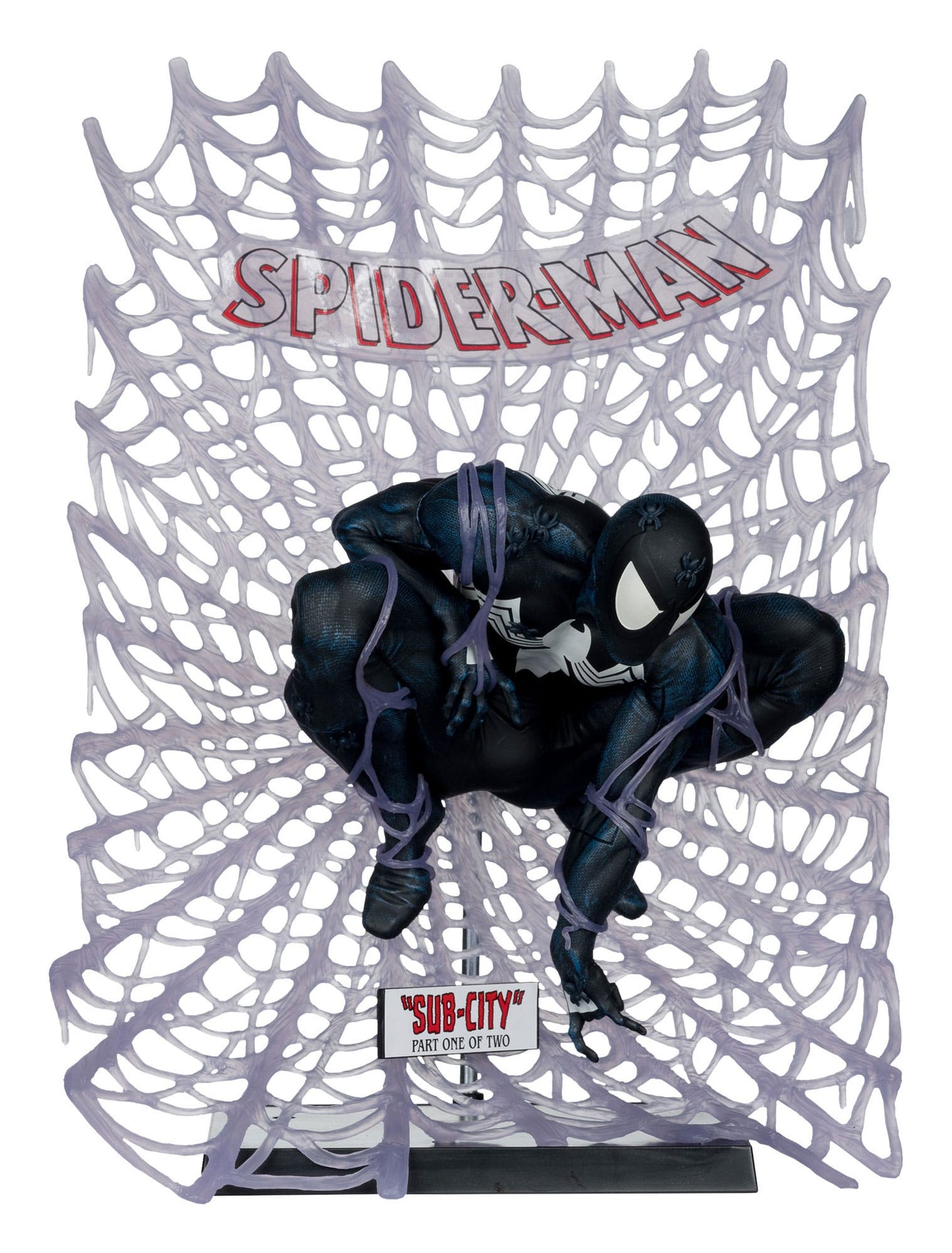 MARVEL COLLECTION PVC STATUE 1/6 SPIDER-MAN (SPIDER-MAN #1) – BLACK SUIT