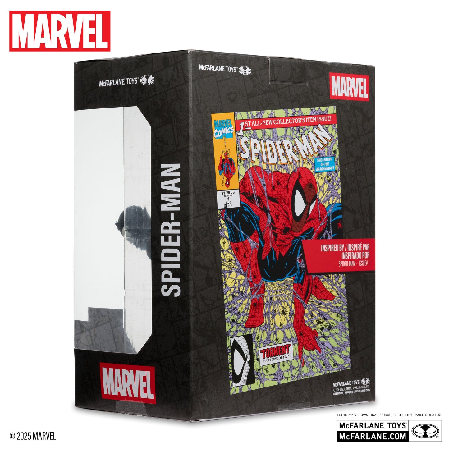 MARVEL COLLECTION PVC STATUE 1/6 SPIDER-MAN (SPIDER-MAN #1) – BLACK SUIT