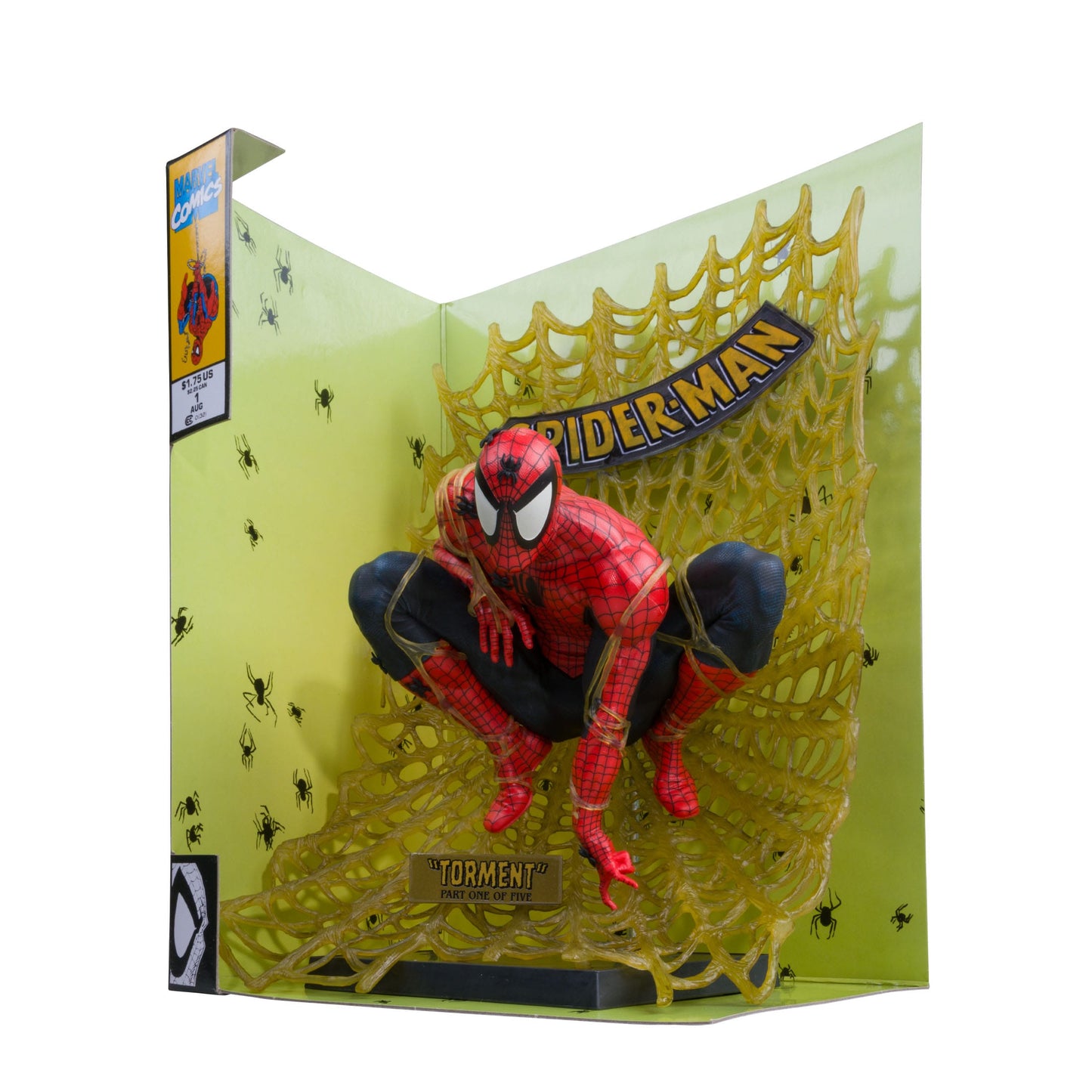 MARVEL COLLECTION PVC STATUE 1/6 SPIDER-MAN (SPIDER-MAN #1) – GOLD EDITION