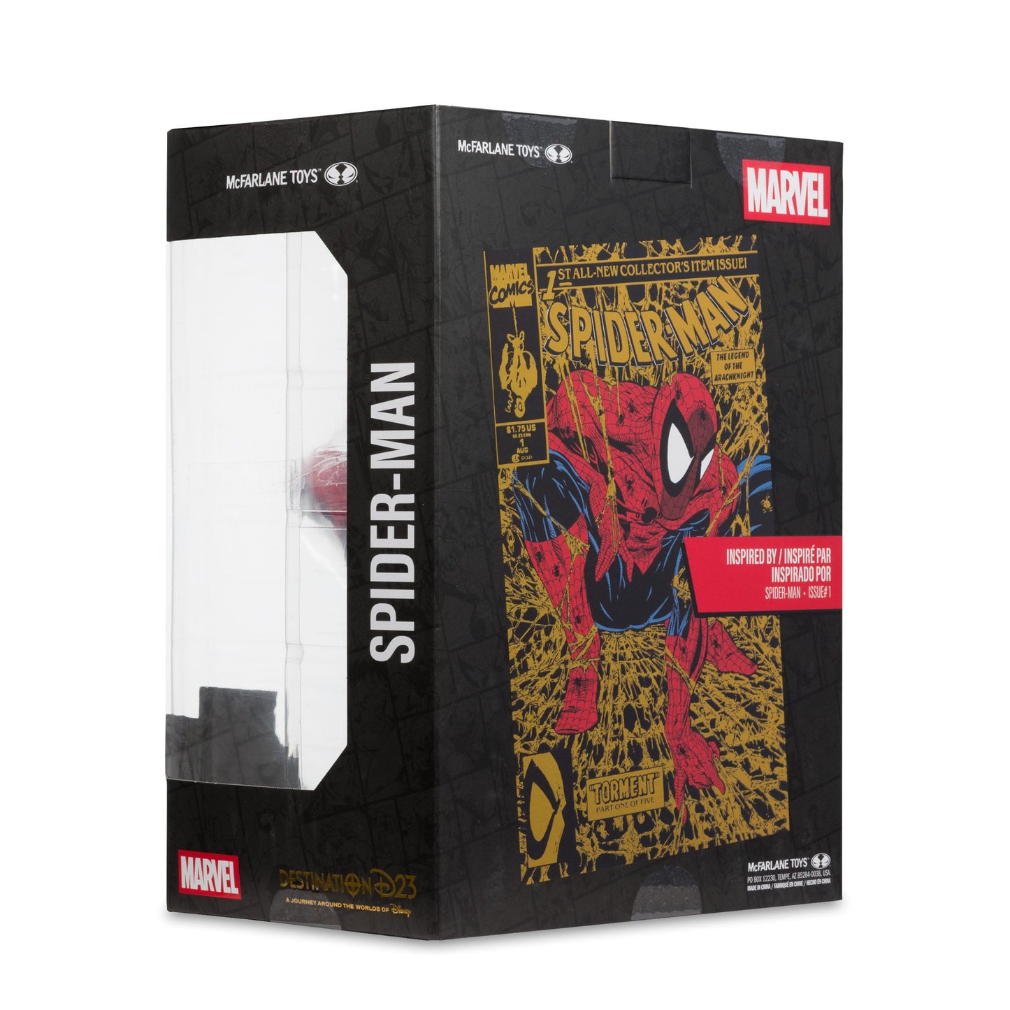MARVEL COLLECTION PVC STATUE 1/6 SPIDER-MAN (SPIDER-MAN #1) – GOLD EDITION