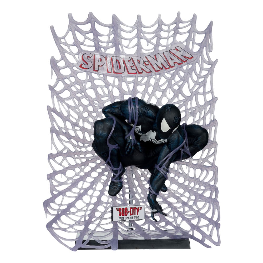 MARVEL COLLECTION PVC STATUE 1/6 SPIDER-MAN (SPIDER-MAN #1) – BLACK SUIT