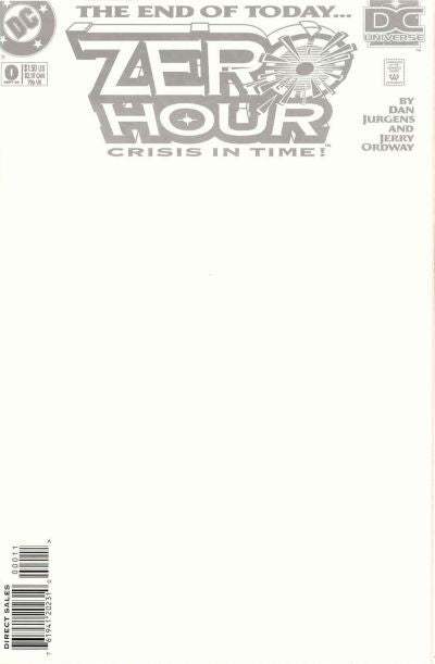 ZERO HOUR: CRISIS IN TIME #0 | DC COMICS | 1994 | A | 🔑